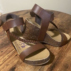 Heeled sandals
